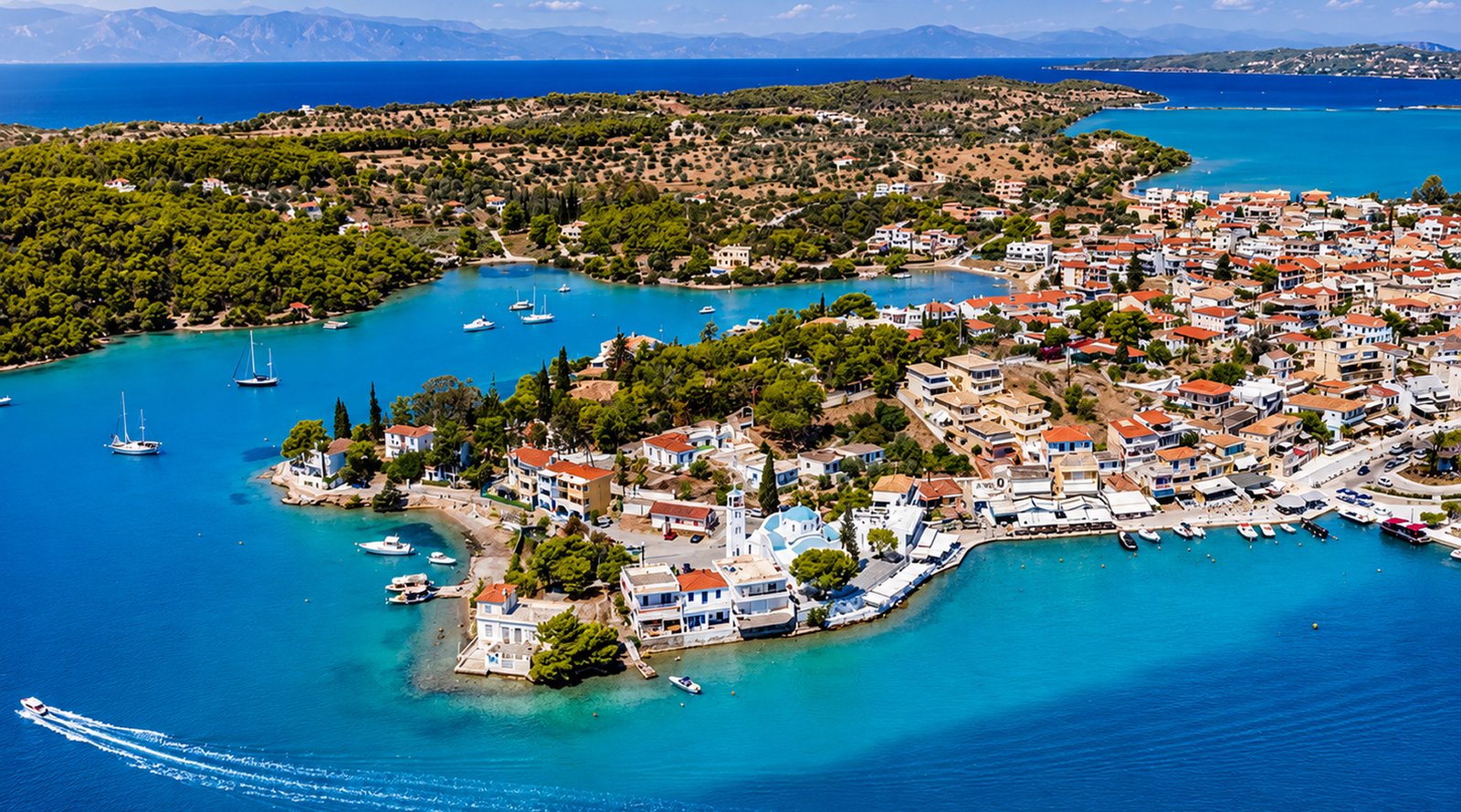 Porto Heli Greece Harbour