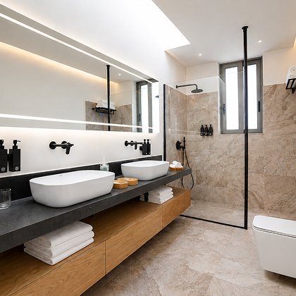 Villa Karin Porto Heli Bathroom Interior