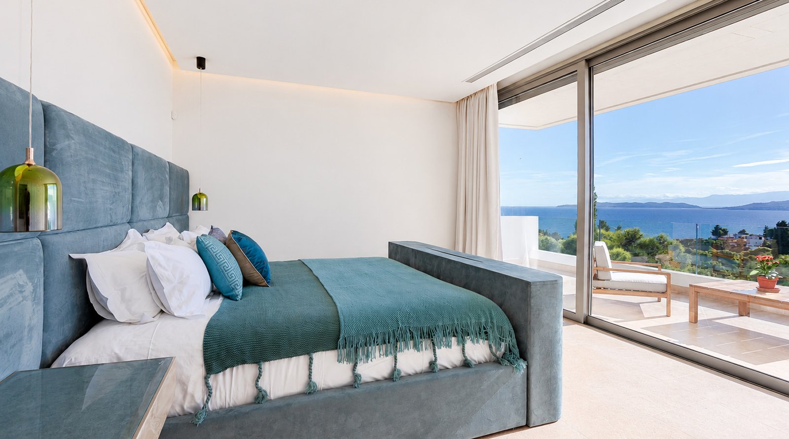 Villa Karin Porto Heli Bedroom Interior