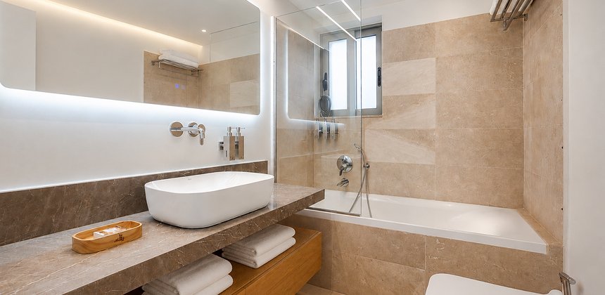 Villa Karin Porto Heli Private Bathroom