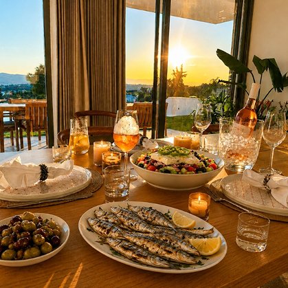 Villa Karin Porto Heli Private Chef Dining